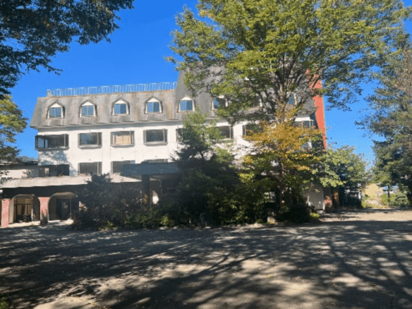 Cleared land at former Hakuba Royal Hotel site – onsen property for sale